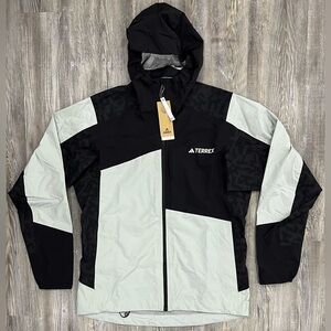 Adidas Terrex Xperior Hybrid Rain Lightweight Hiking Jacket IB4957